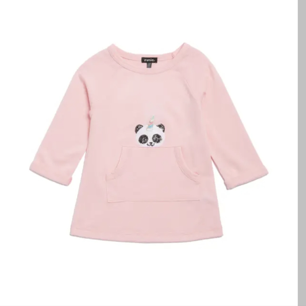 Big Girl 3/4 Length Sleeve Sequin Cat Top
